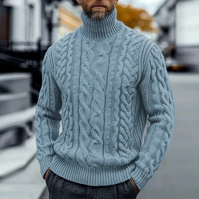 Charles™ - Pull Vintage en Maille Torsadée