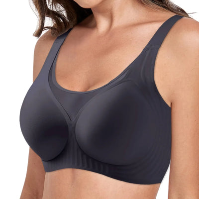 CoolComfort – Bralette Sans Armatures Femme | Soutien-Gorge Sans Coutures Respirant pour Tous les Jours et la Nuit