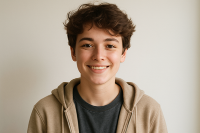foto de um jovem